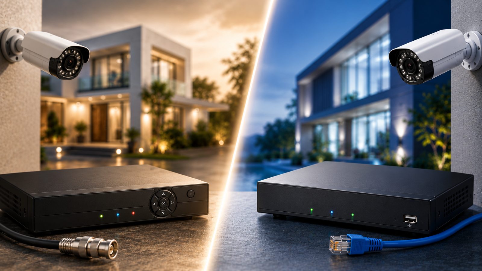 تفاوت NVR و DVR | کدام برای سیستم دوربین شما مناسب‌تر است